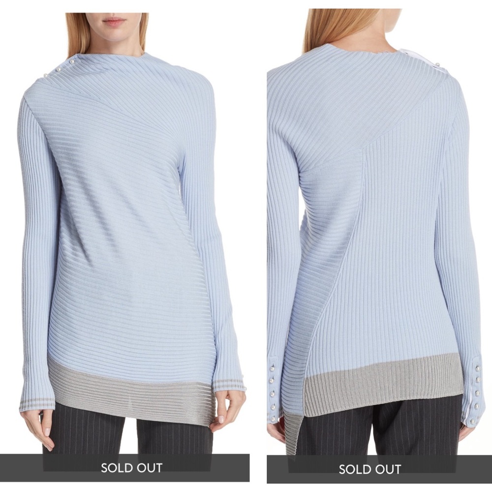 🆕 NWT RAG & BONE Reanna Merino Sweater L